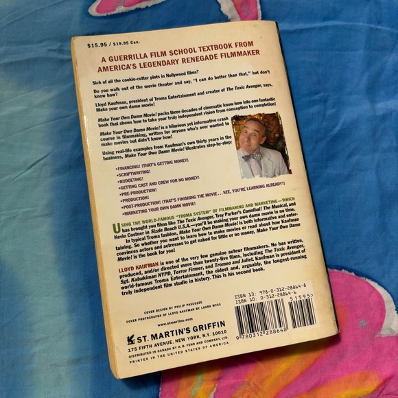 Make Your Own Damn Movie! Secrets of a Renegade Director Book 🎬 Lloyd Kaufman - Picture 7 of 8